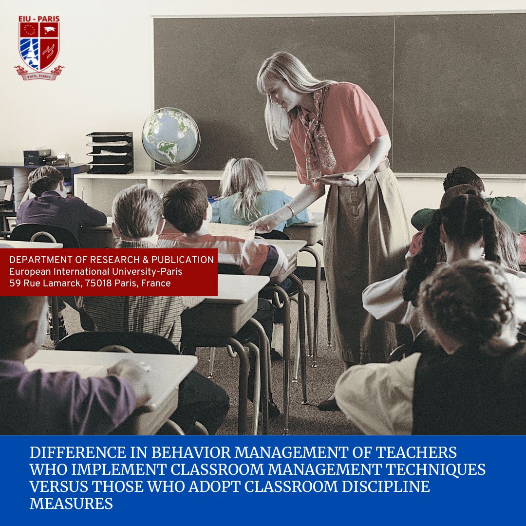 CLASSROOM MANAGEMENT TECHNIQUES